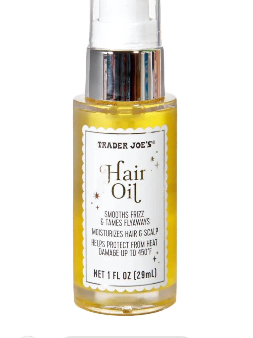 NWT Trader Joe's Hair Oil 1 Fl Oz